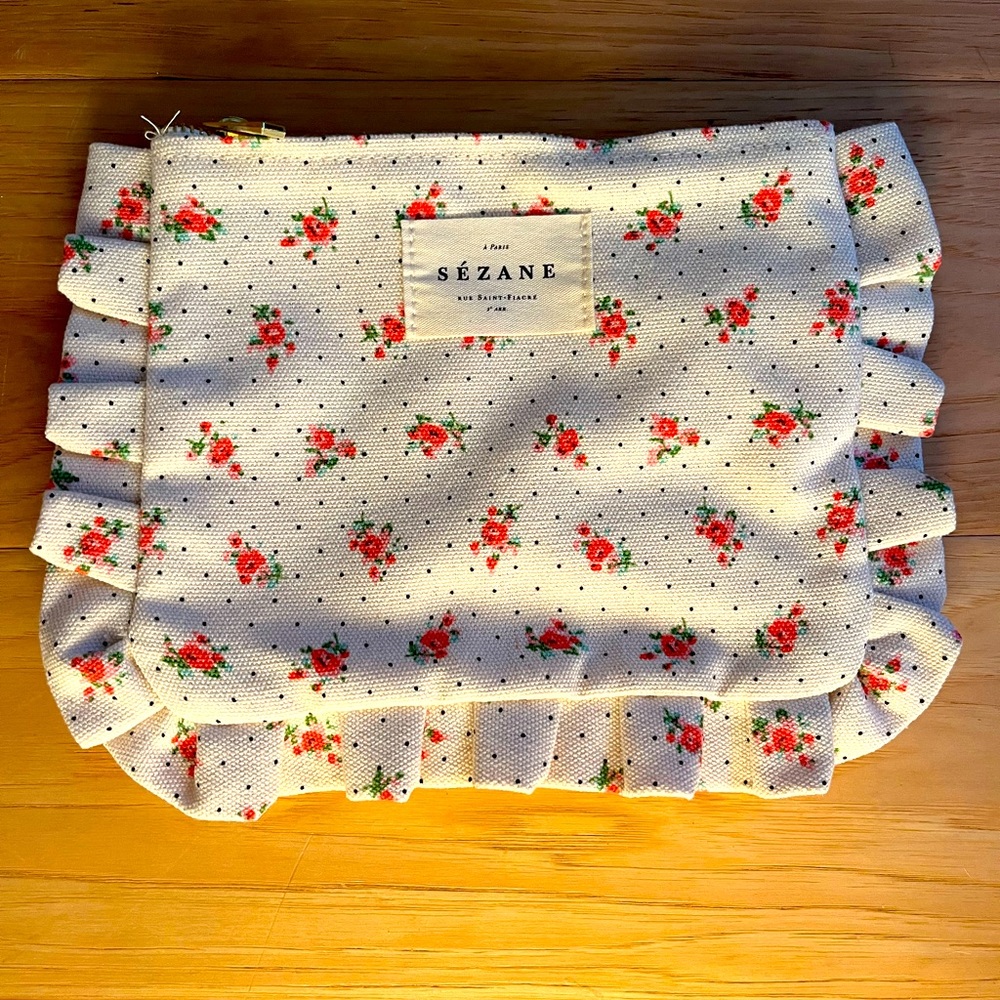 never used Sezane mini clutch